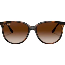 Lunettes Femme<Ray Ban Lunettes de soleil RB4378 Polished Havana Gradient Brown