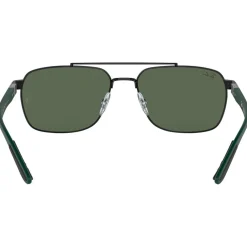 Discount Lunettes de soleil RB3701 Polished Black Green G-15 Femme Lunettes Femme|Lunettes Polarisées