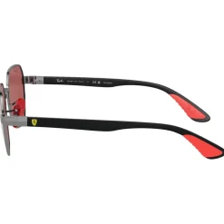 Hot Lunettes de soleil RB3794M Scuderia Ferrari Collection Polished Gunmetal Chromance Violet Silver Polar Femme Lunettes Femme|Lunettes Polarisées