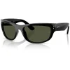 Clearance Lunettes de soleil RB2289 Mega Balorama Polished Black Green G-15 Femme Lunettes Femme|Lunettes Homme