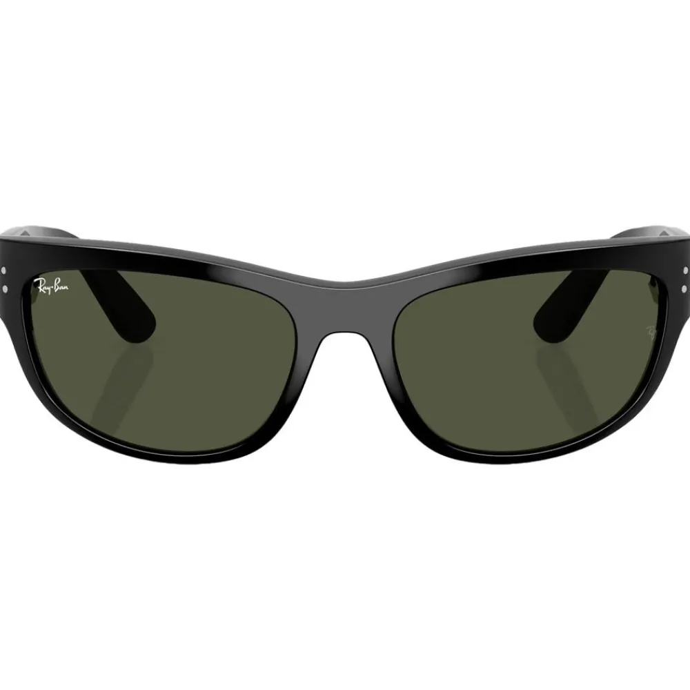 Clearance Lunettes de soleil RB2289 Mega Balorama Polished Black Green G-15 Femme Lunettes Femme|Lunettes Homme