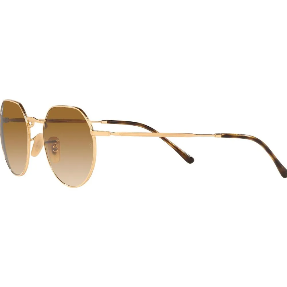 Lunettes Femme|Lunettes Polarisées<Ray Ban Lunettes de soleil RB3565 Jack Polished Gold Brown