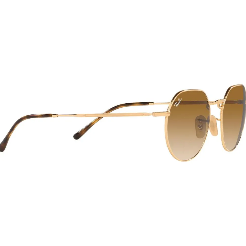 Lunettes Femme|Lunettes Polarisées<Ray Ban Lunettes de soleil RB3565 Jack Polished Gold Brown