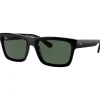 Lunettes Femme<Ray Ban Lunettes de soleil RB4396 Warren Polished Black Green G-15