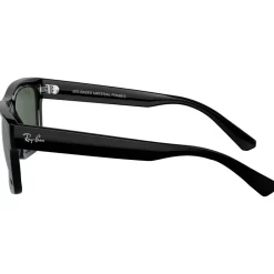 Lunettes Femme<Ray Ban Lunettes de soleil RB4396 Warren Polished Black Green G-15