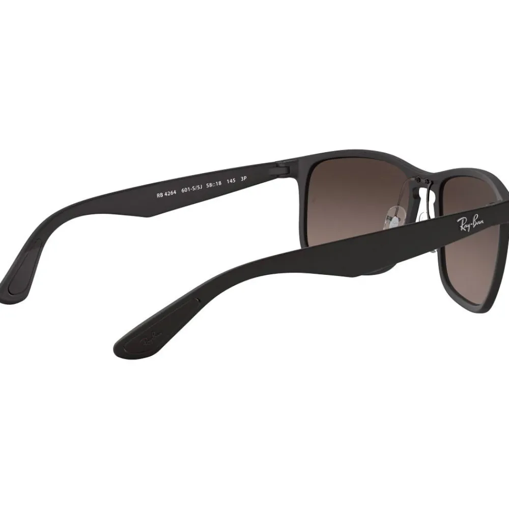 Lunettes Polarisées|Lunettes Femme<Ray Ban Lunettes de soleil RB4264 Matte Black Chromance Silver Polar