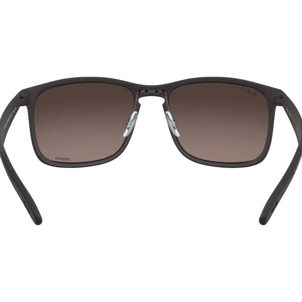 Lunettes Polarisées|Lunettes Femme<Ray Ban Lunettes de soleil RB4264 Matte Black Chromance Silver Polar