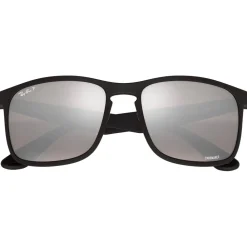 Lunettes Polarisées|Lunettes Femme<Ray Ban Lunettes de soleil RB4264 Matte Black Chromance Silver Polar