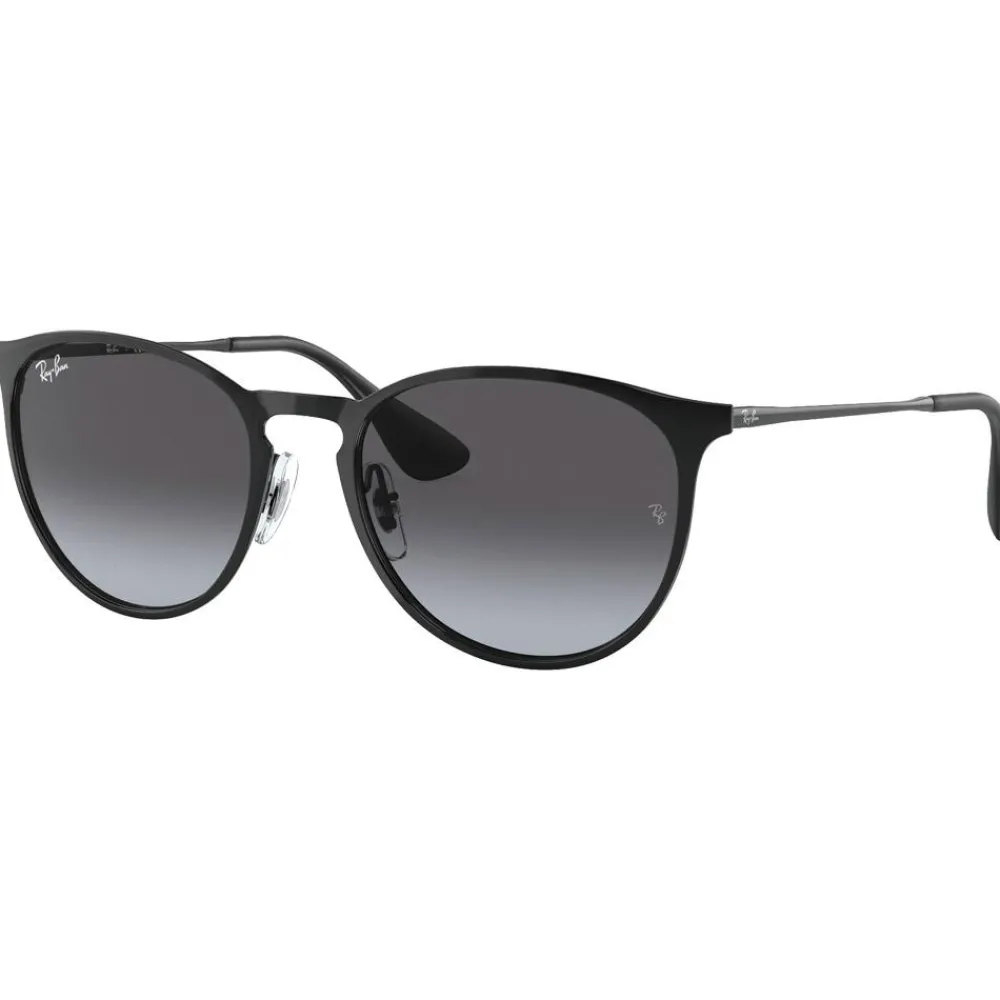 Sale Lunettes de soleil RB3539 Erika Metal Polished Black Dark Grey Gradient Femme Lunettes Femme