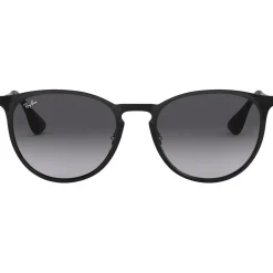 Sale Lunettes de soleil RB3539 Erika Metal Polished Black Dark Grey Gradient Femme Lunettes Femme