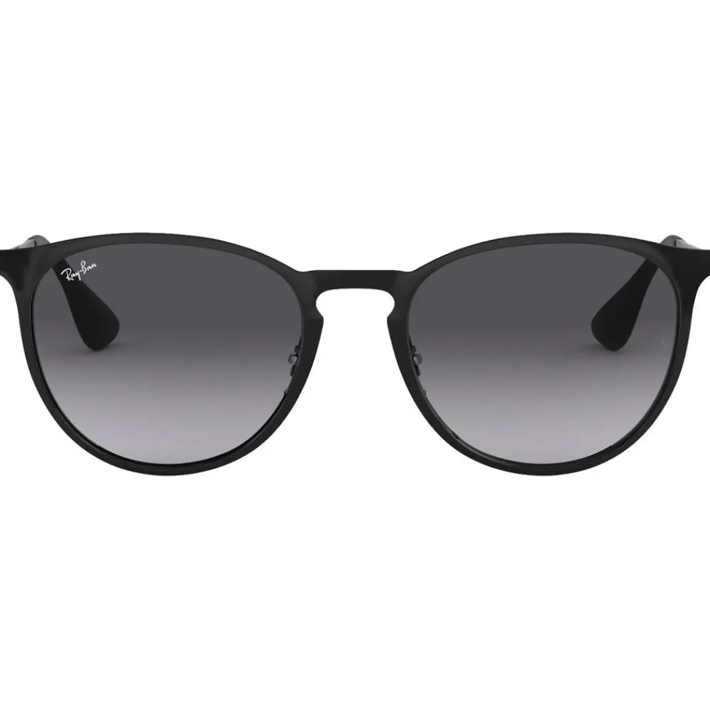 Sale Lunettes de soleil RB3539 Erika Metal Polished Black Dark Grey Gradient Femme Lunettes Femme