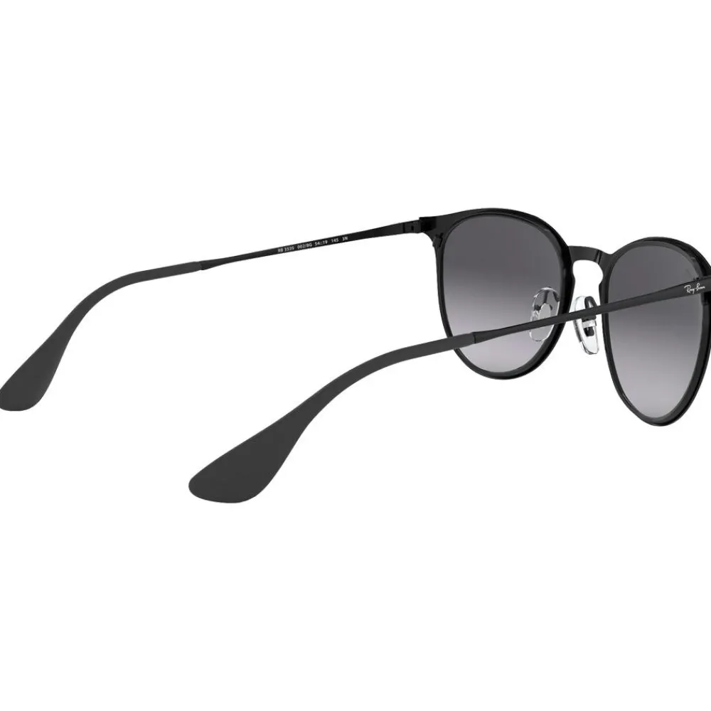 Sale Lunettes de soleil RB3539 Erika Metal Polished Black Dark Grey Gradient Femme Lunettes Femme