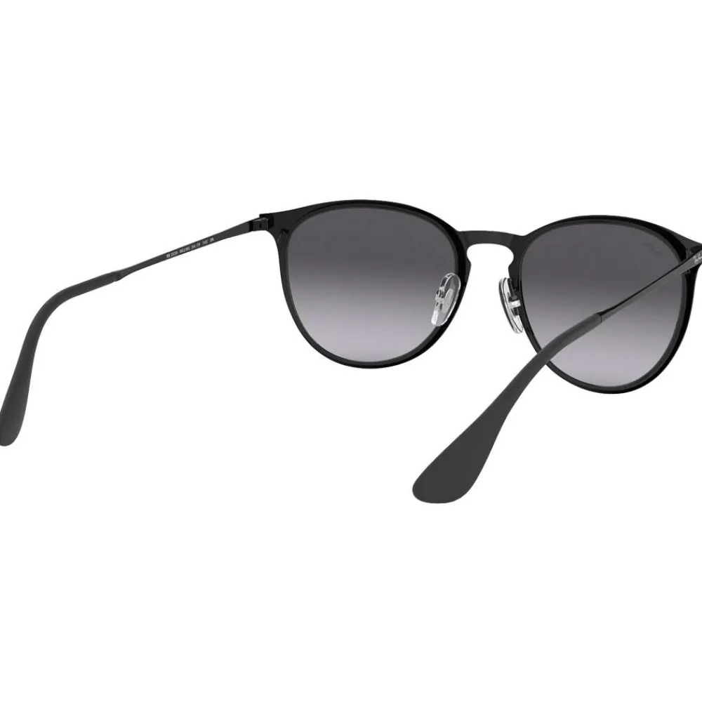 Sale Lunettes de soleil RB3539 Erika Metal Polished Black Dark Grey Gradient Femme Lunettes Femme