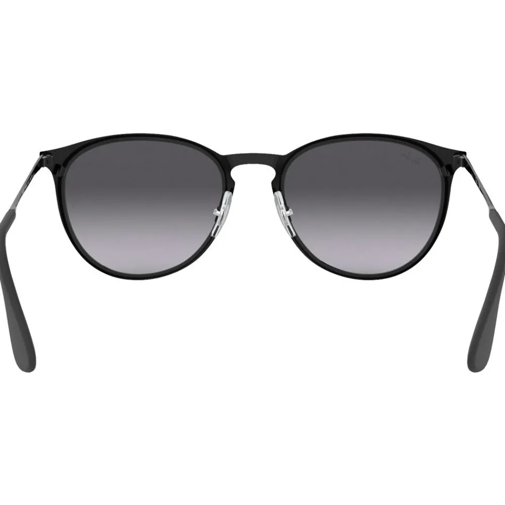 Sale Lunettes de soleil RB3539 Erika Metal Polished Black Dark Grey Gradient Femme Lunettes Femme