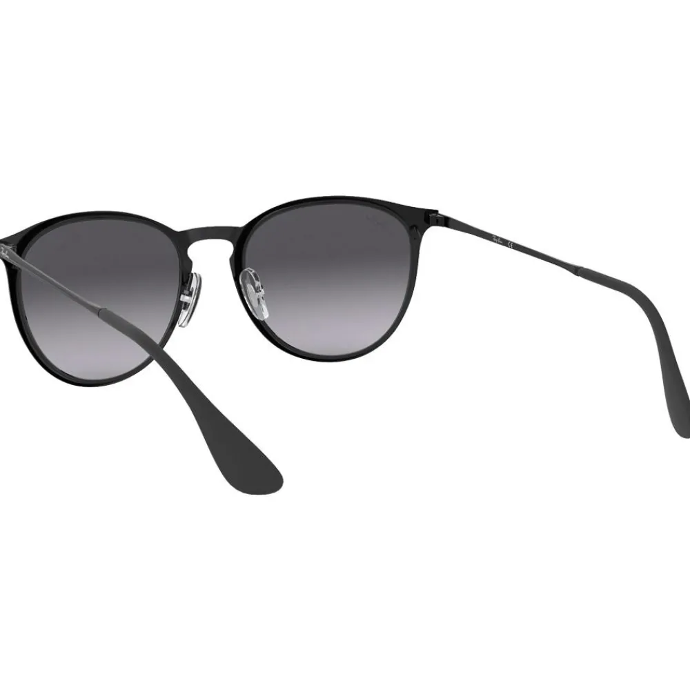 Sale Lunettes de soleil RB3539 Erika Metal Polished Black Dark Grey Gradient Femme Lunettes Femme