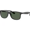 Lunettes Femme<Ray Ban Lunettes de soleil RB4202 Andy Matte Black Green