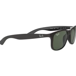 Lunettes Femme<Ray Ban Lunettes de soleil RB4202 Andy Matte Black Green