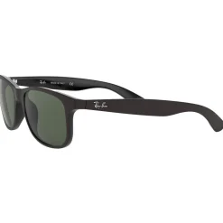 Lunettes Femme<Ray Ban Lunettes de soleil RB4202 Andy Matte Black Green