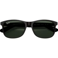 Lunettes Femme<Ray Ban Lunettes de soleil RB4202 Andy Matte Black Green
