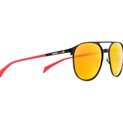 Best Lunettes de soleil Redms Pilot Matt Black Red Brown Red Mirror Polarized Femme Lunettes Femme|Lunettes Polarisées