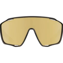 Clearance Lunettes de soleil Kraft Matt Metallic Green Brown Gold Mirror Femme Lunettes Trail|Lunettes Trail-Running