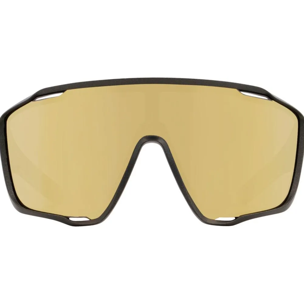 Clearance Lunettes de soleil Kraft Matt Metallic Green Brown Gold Mirror Femme Lunettes Trail|Lunettes Trail-Running