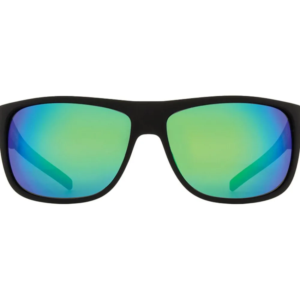 Lunettes Polarisées|Lunettes Femme<Red Bull Spect Lunettes de soleil Loom Matte Black Smoke Green Mirror Polarized