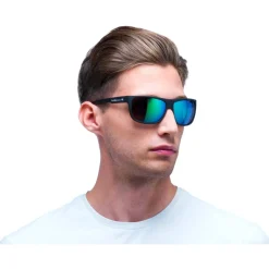 Lunettes Polarisées|Lunettes Femme<Red Bull Spect Lunettes de soleil Loom Matte Black Smoke Green Mirror Polarized