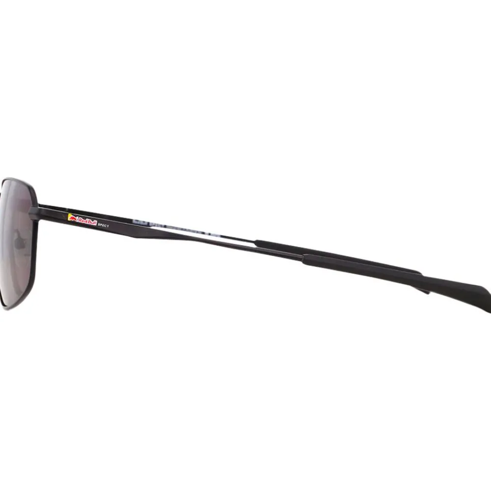 Lunettes Femme|Lunettes Polarisées<Red Bull Spect Lunettes de soleil Redms Rectangular Metal Matt Black Smoke Polarized