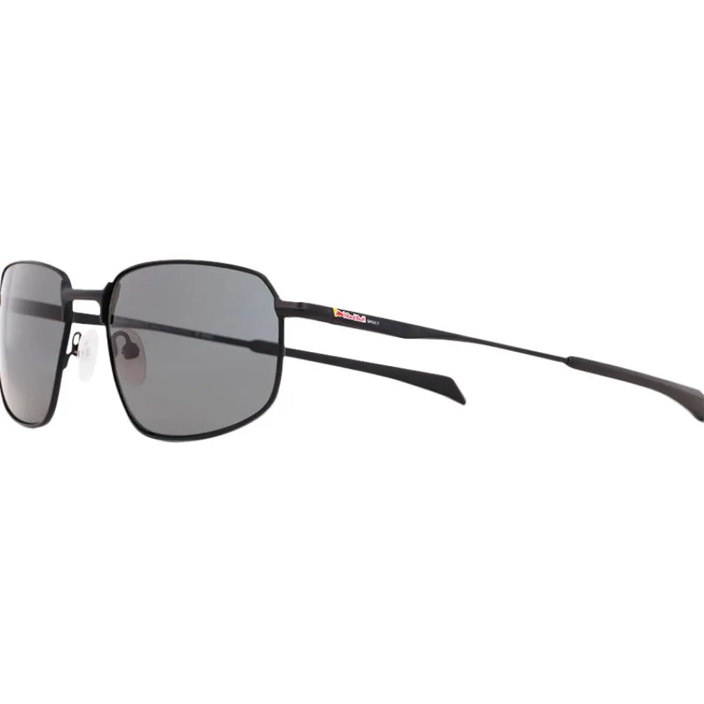 Lunettes Femme|Lunettes Polarisées<Red Bull Spect Lunettes de soleil Redms Rectangular Metal Matt Black Smoke Polarized