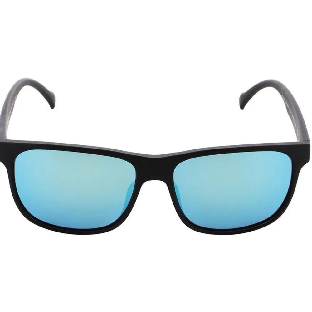 Lunettes Polarisées<Red Bull Spect Lunettes de soleil Conor Matt Black Sky Blue Mirror