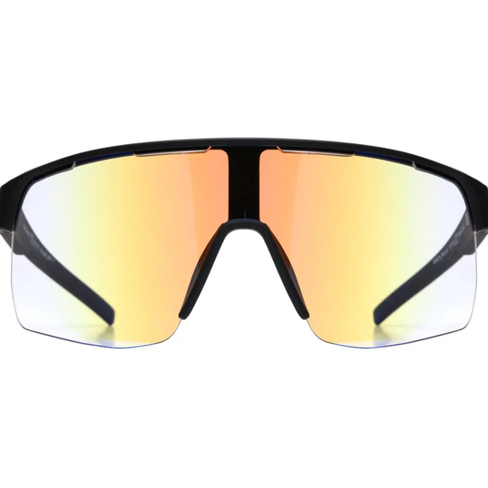New Lunettes de soleil Dakota Pro Soft Touch Black Photochromic Blue Mirror Femme Lunettes Trail|Lunettes Trail-Running