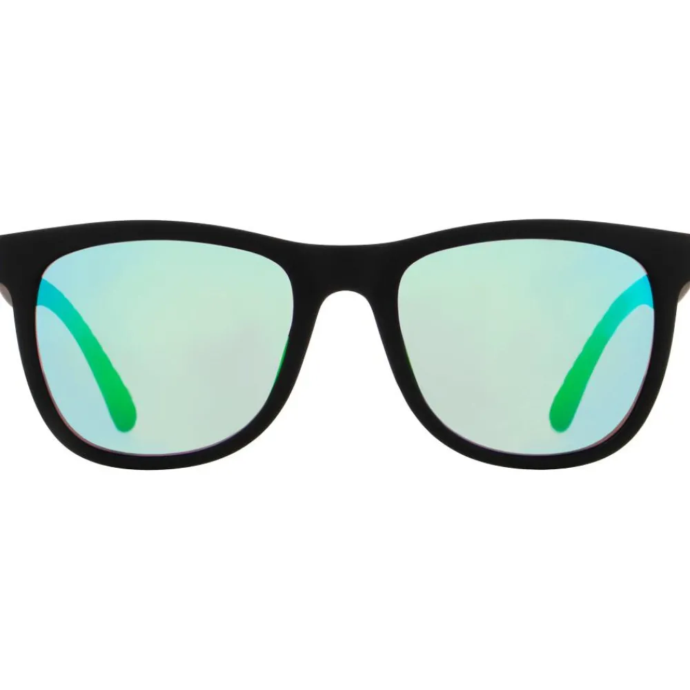 Lunettes Femme|Lunettes Polarisées<Red Bull Spect Lunettes de soleil Ecos Soft Touch Black Smoke Green Purple Mirror Polarized