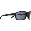 Outlet Lunettes de soleil Drill Mat Metallic Black Smoke Femme Lunettes Femme