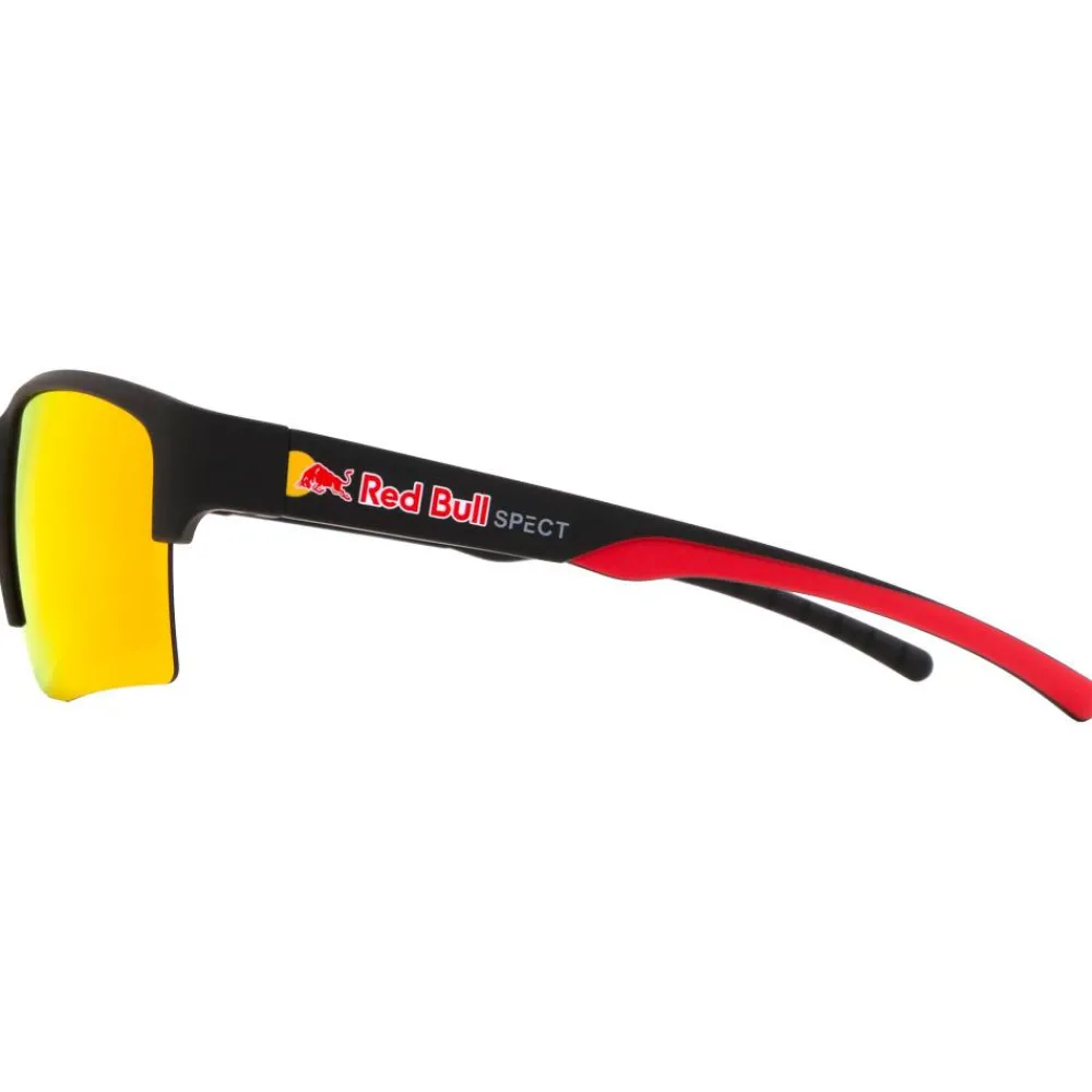 Lunettes Trail|Lunettes Trail-Running<Red Bull Spect Lunettes de soleil Chain Soft Black Red Brown Red Orange Polarized