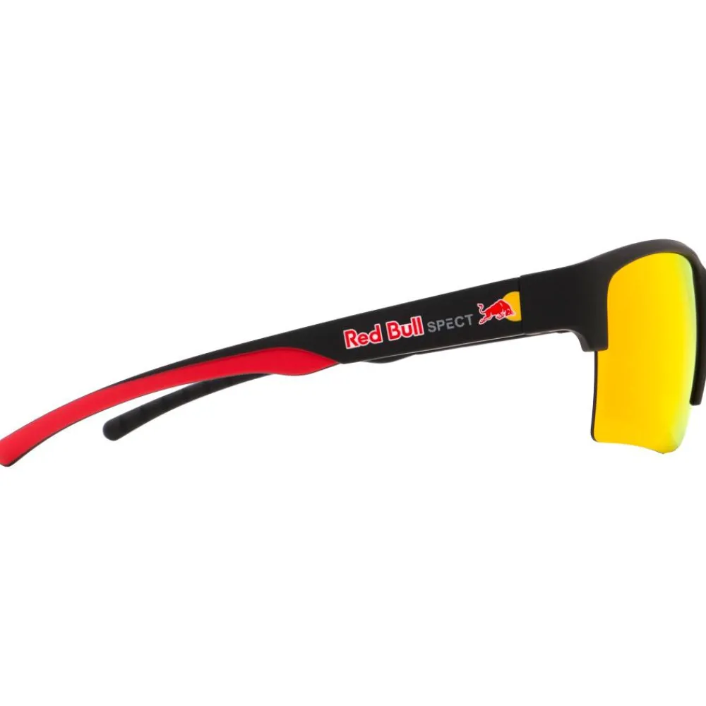 Lunettes Trail|Lunettes Trail-Running<Red Bull Spect Lunettes de soleil Chain Soft Black Red Brown Red Orange Polarized