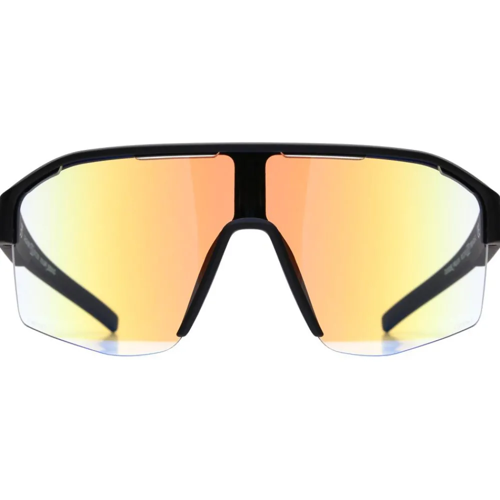 New Lunettes de soleil Dundee Pro Soft Touch Black Photochromic Blue Mirror Femme Lunettes Trail|Lunettes Trail-Running