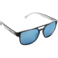 Best Lunettes de soleil Cooper Shiny X'tal Black Blue Grey Mirror Lunettes Polarisées