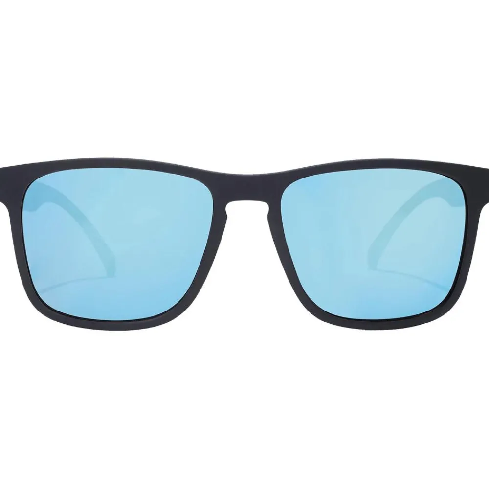 Outlet Lunettes de soleil Leap Black Smoke With Ice Blue Mirror Homme Lunettes Homme|Lunettes Polarisées
