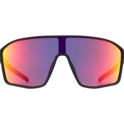 Lunettes Femme|Lunettes Homme<Red Bull Spect Lunettes de soleil Daft Matt Metallic Black Blue Red Purple Mirror