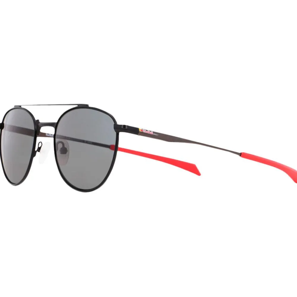 Discount Lunettes de soleil Redms Panto Matt Black Red Smoke Polarized Femme Lunettes Femme|Lunettes Polarisées