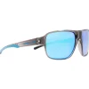 Lunettes Femme|Lunettes Polarisées<Red Bull Spect Lunettes de soleil Chop Shiny X'Tal Dark Grey Blue Smoke Blue Mirror