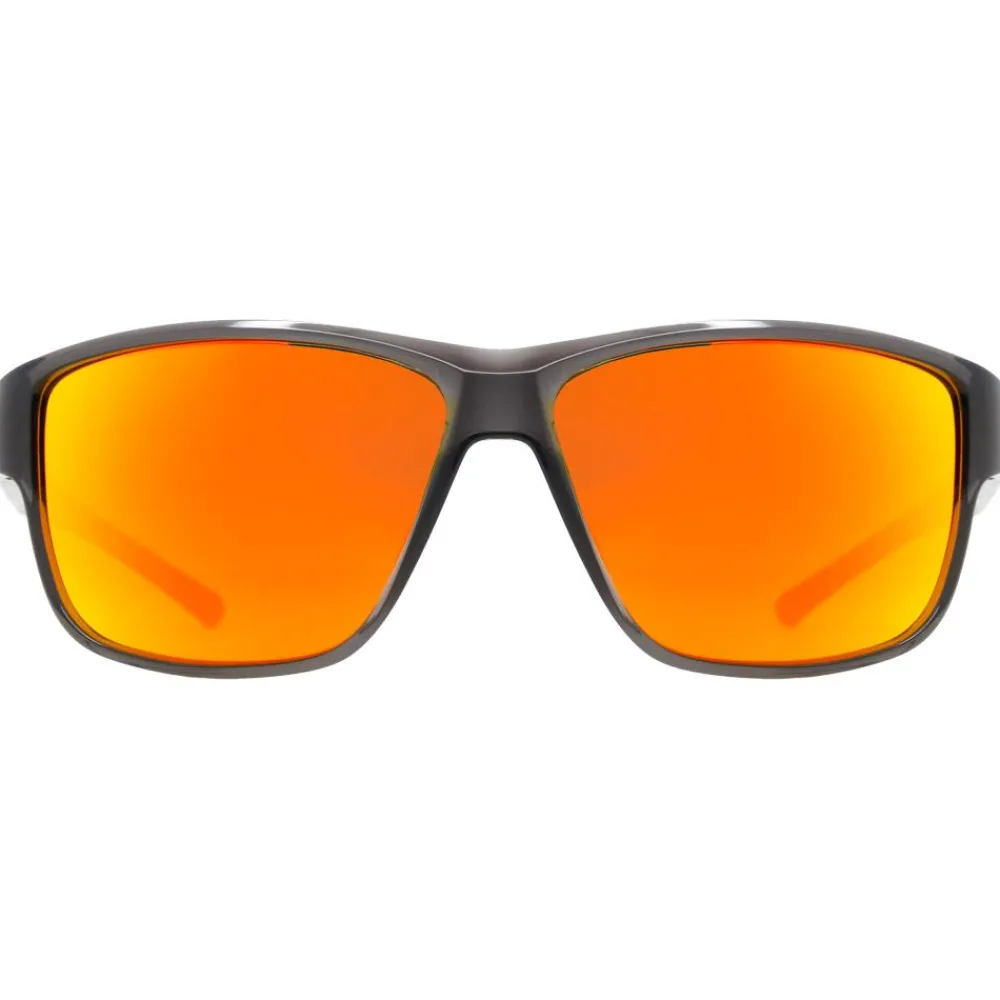 New Lunettes de soleil Chess Shiny X'Tal Grey Red Brown Red Orange Mirror Polarized Femme Lunettes Femme|Lunettes Polarisées