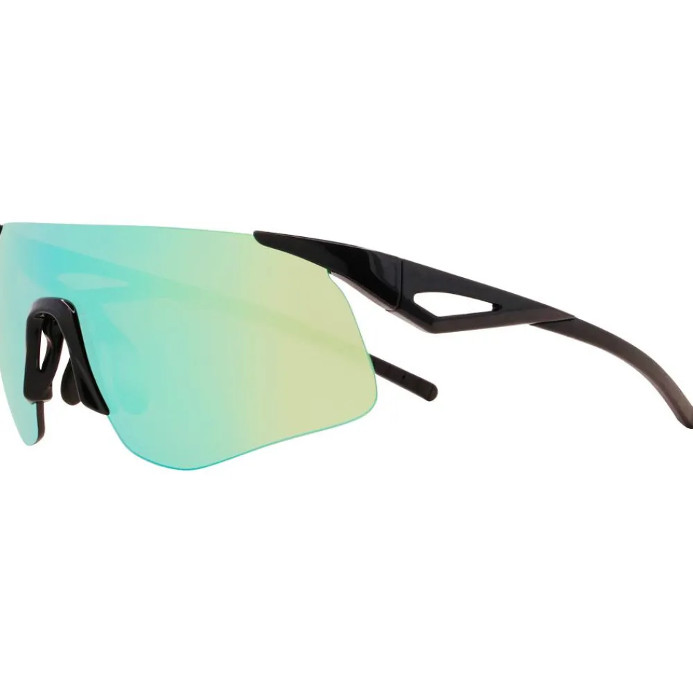Lunettes Trail|Lunettes Trail-Running<Red Bull Spect Lunettes de soleil Mark Black Smoke With Green Mirror