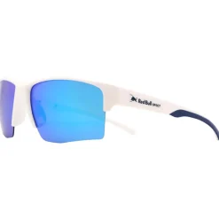 New Lunettes de soleil Chain Shiny White Blue Smoke Blue Mirror Polarized Femme Lunettes Trail|Lunettes Trail-Running
