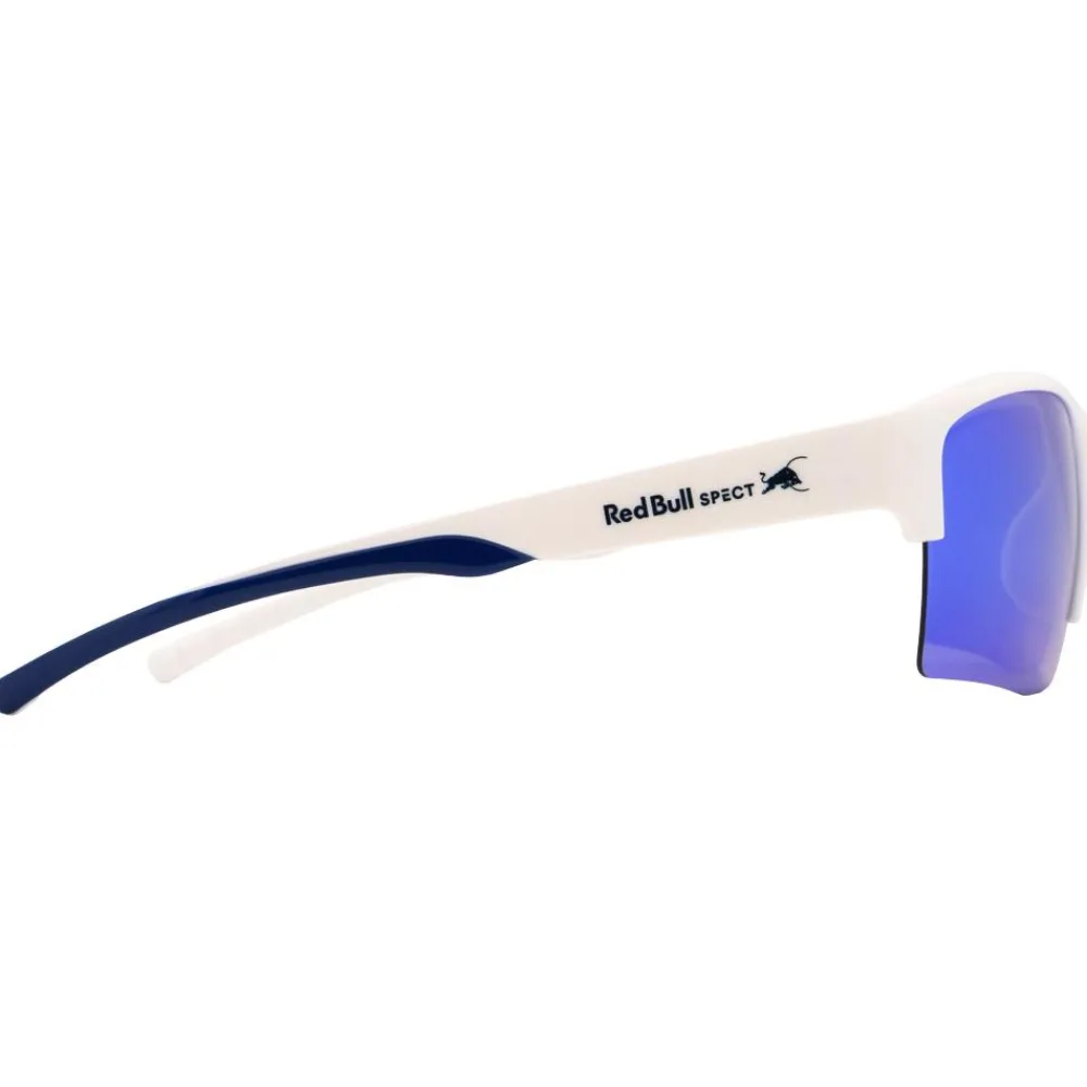 New Lunettes de soleil Chain Shiny White Blue Smoke Blue Mirror Polarized Femme Lunettes Trail|Lunettes Trail-Running
