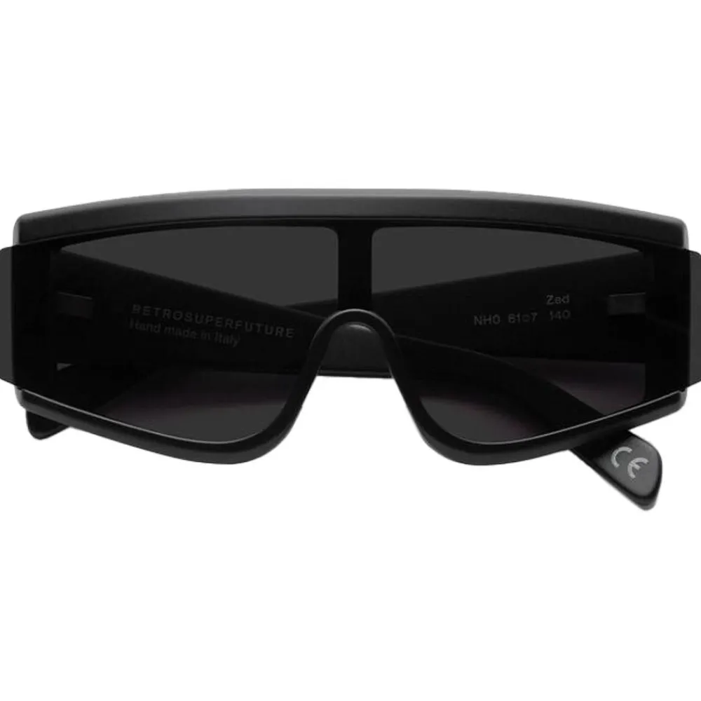 Lunettes Femme<Retro Super Future Lunettes de soleil Zed Black Black