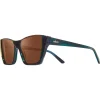 Lunettes Femme|Lunettes Polarisées<Revo Lunettes de soleil Chelsea Green Horn Serilium+ Terra Polarized