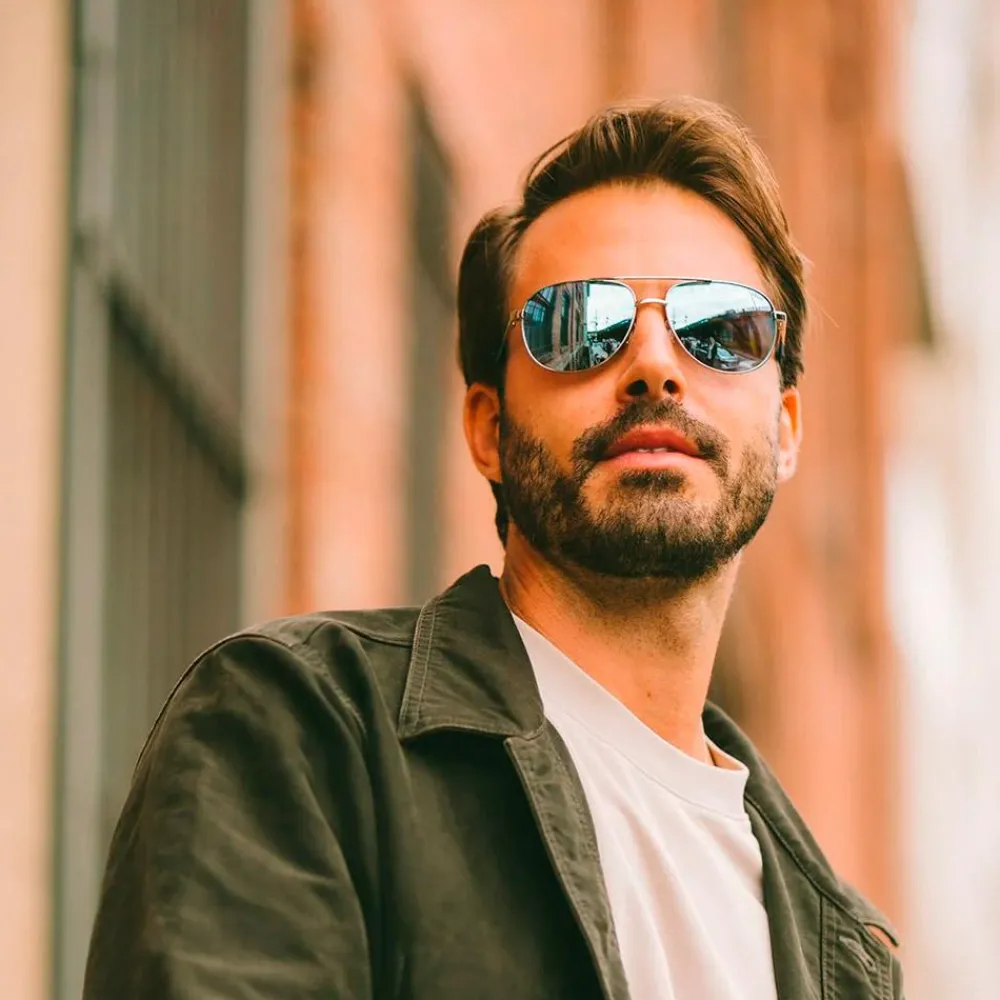 Lunettes Polarisées<Revo Lunettes de soleil Conrad Chrome Serilium Blue Water Polarized