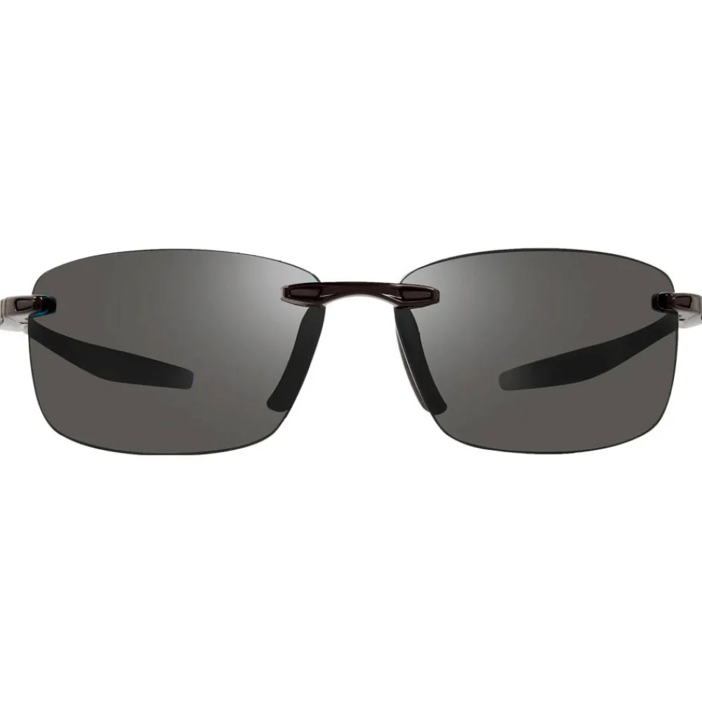 Lunettes Femme|Lunettes Polarisées<Revo Lunettes de soleil Descend N Black Serilium+ Graphite Polarized